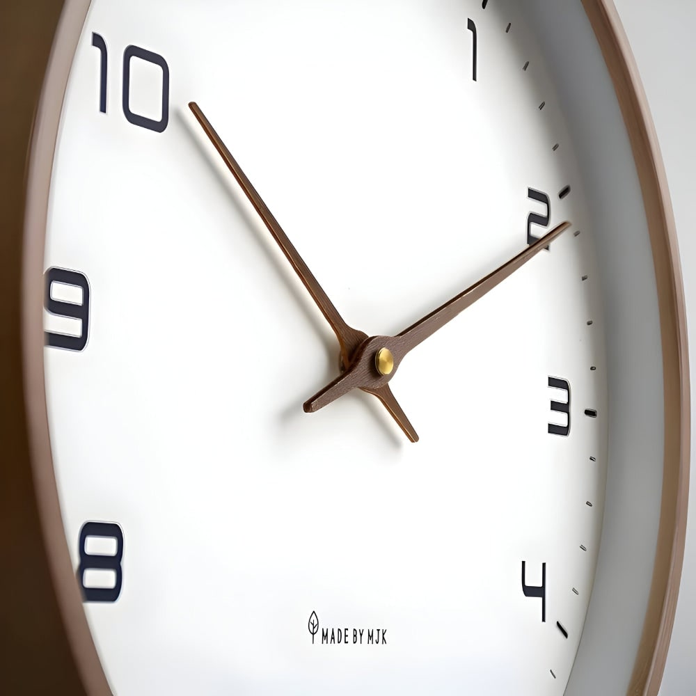 Moderne Wanduhr Haus Garten Rund - Image 6