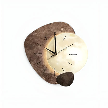 Wanduhr Modern Kristall Asymmetrisch Kunst Design