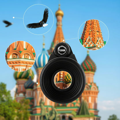 Monocular Telescope Phone Adapter Tripod Precise Observations