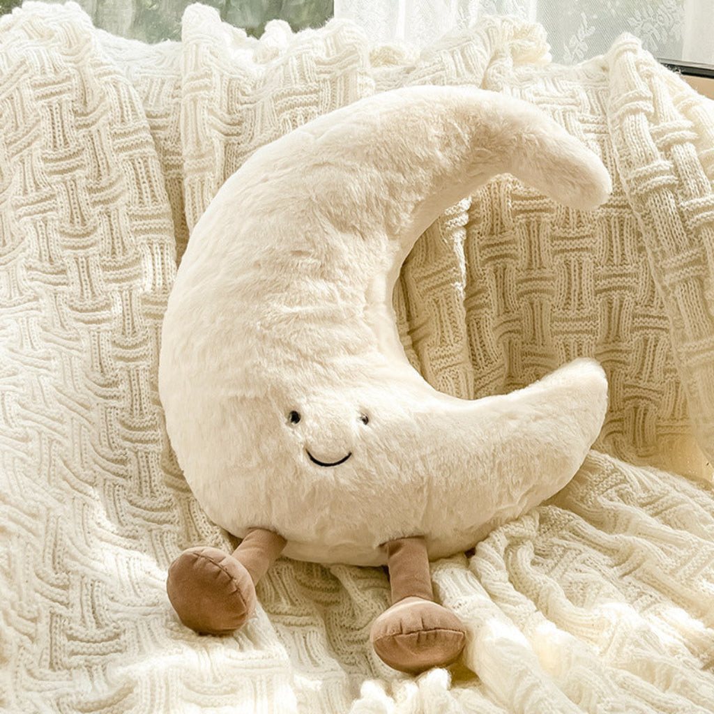 Sun and Moon Plush Pillow – Soft Velvet Touch Cushion for Bedroom and Nursery Decor - Image 6