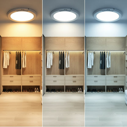 LED Ceiling Light Motion Sensor Rechargeable Indoor Lamp