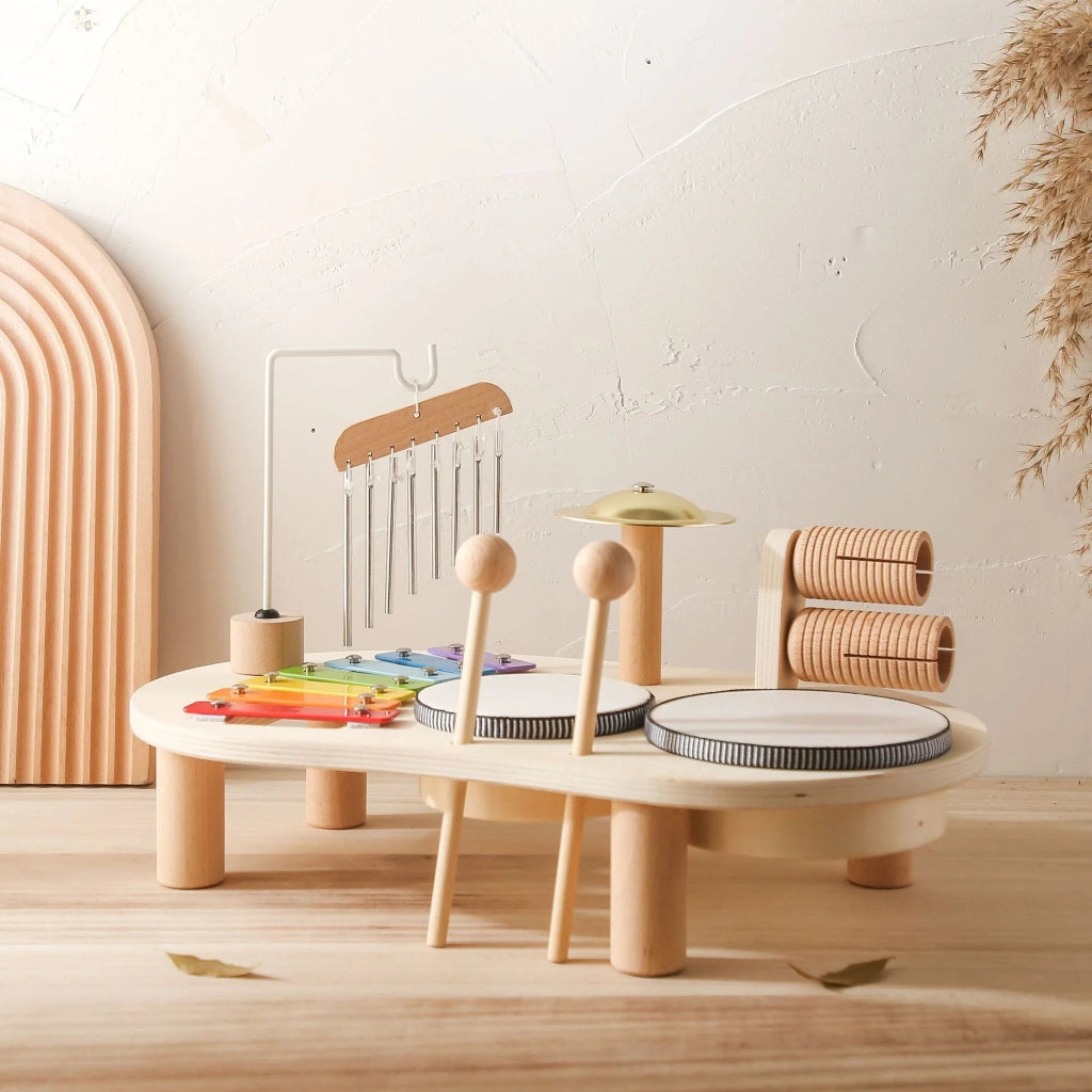 Kleinkinder Musikalisches Holz Set Kreative Entdeckungen