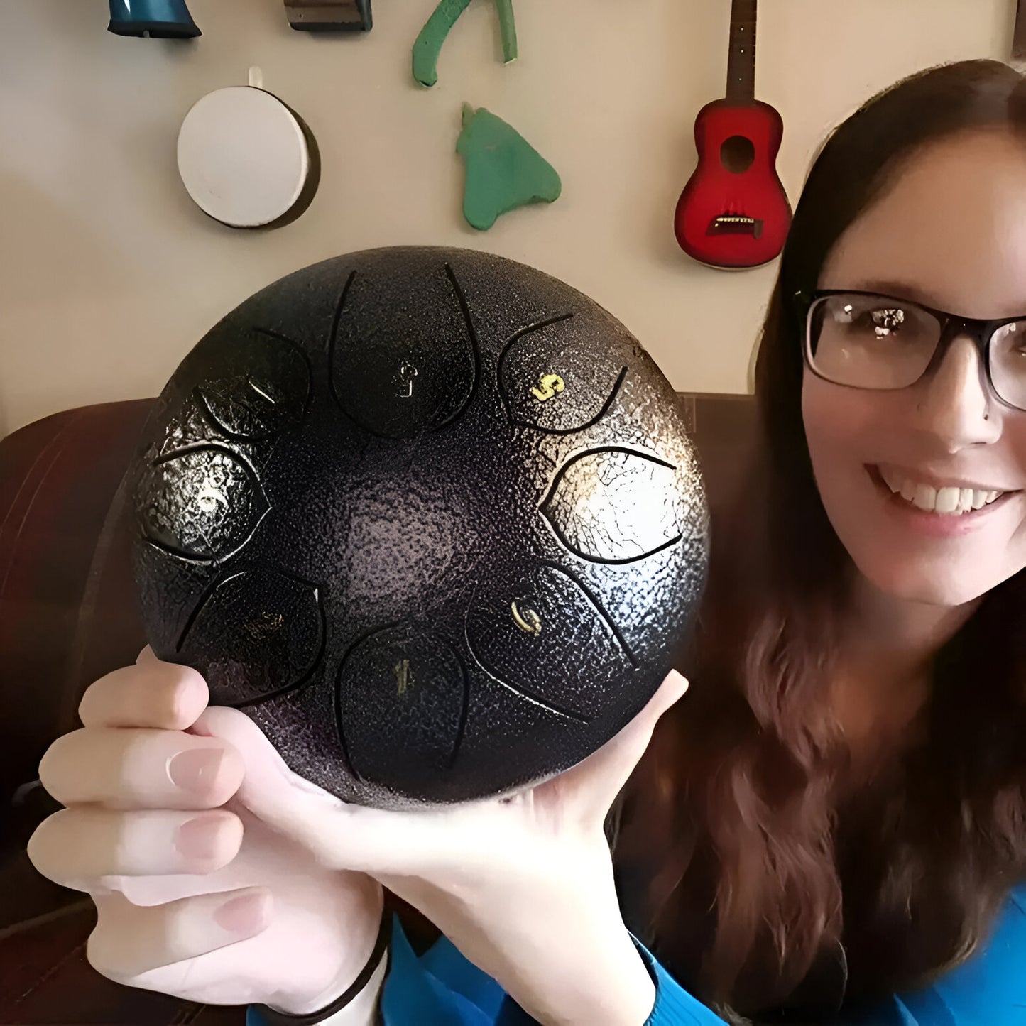 Handpan Drum Steel Music Instrument