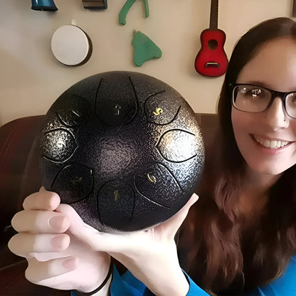 Handpan Drum Steel Music Instrument