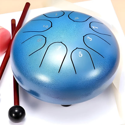 Handpan Drum Steel Music Instrument