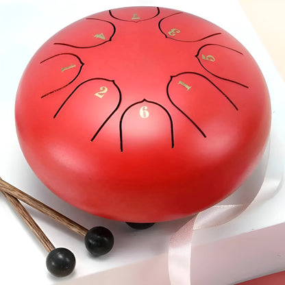 Handpan Drum Steel Music Instrument