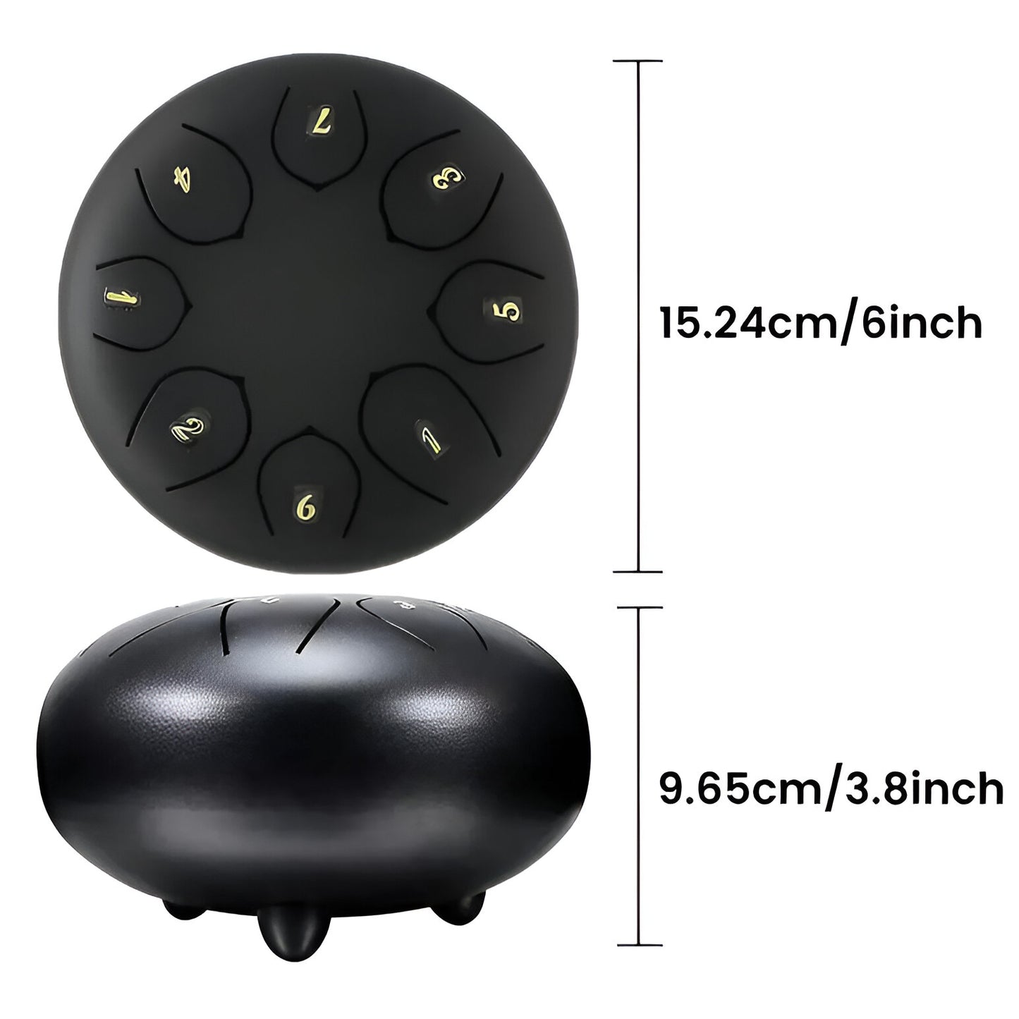 Handpan Drum Steel Music Instrument