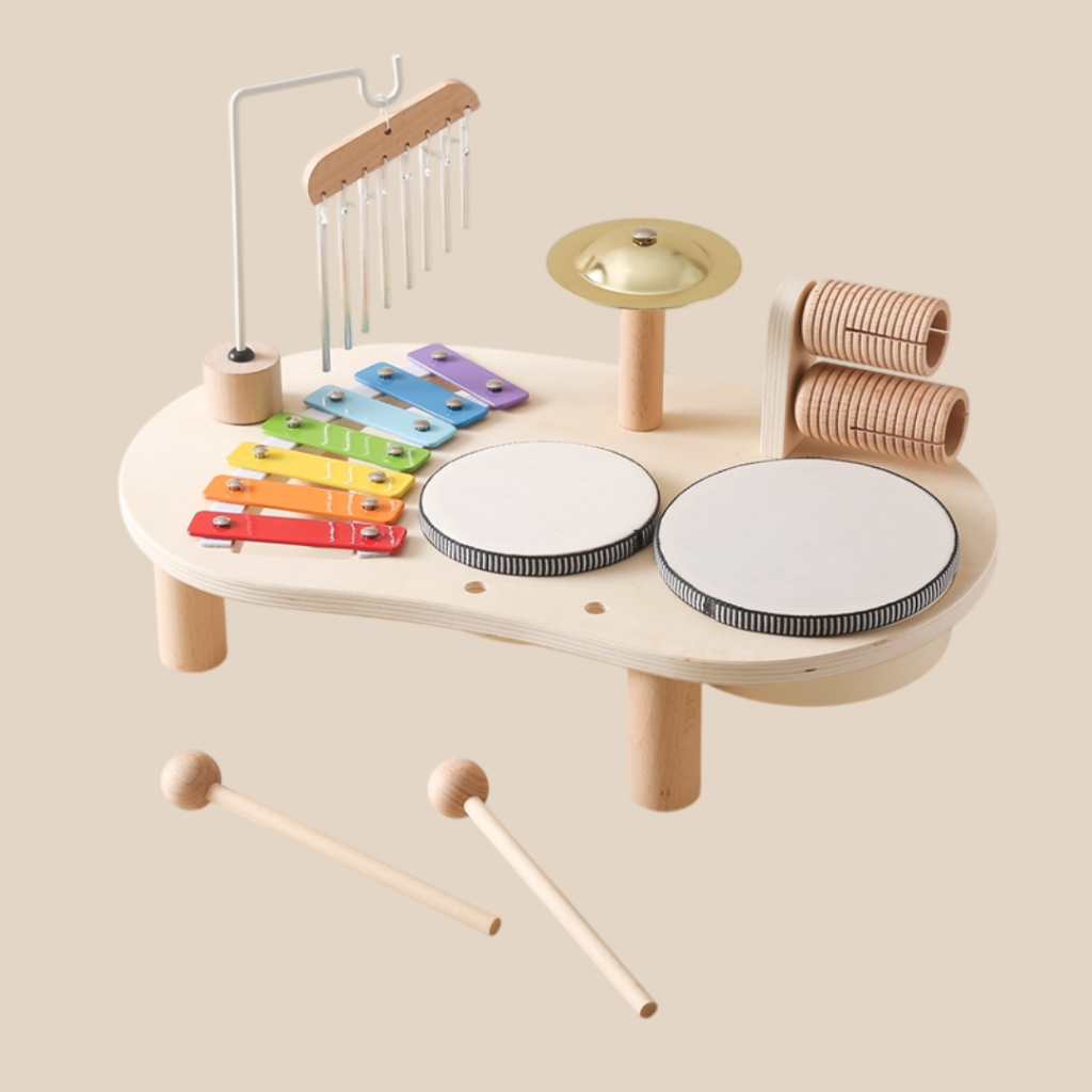 Musikspieltisch Interaktives Schlaginstrumente Set - Image 2