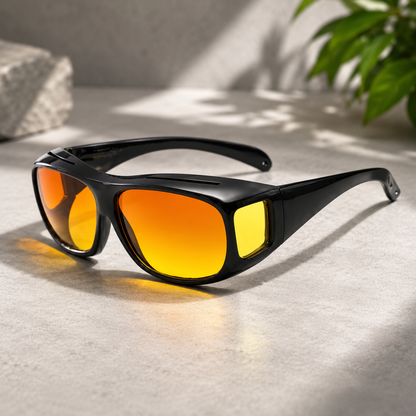 Nachtfahrbrille Polarisierte Brille Rahmenlos - Image 2