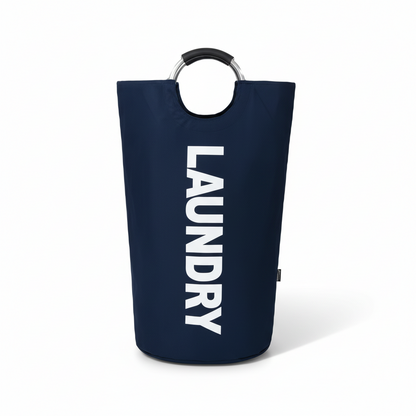 Laundry Basket Padded Handles Foldable Fabric Laundry Collector