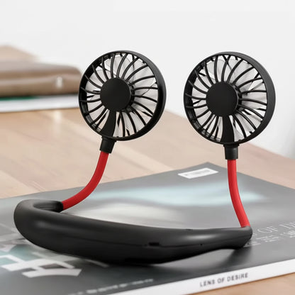 Neck Fan Cooling Portable Quiet Rechargeable