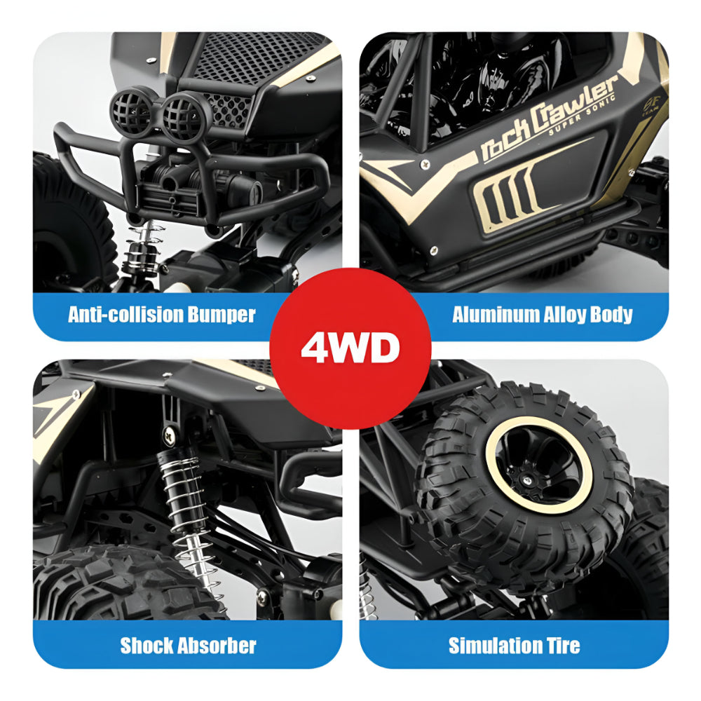 Ferngesteuertes Auto Offroad Metall Monstertruck