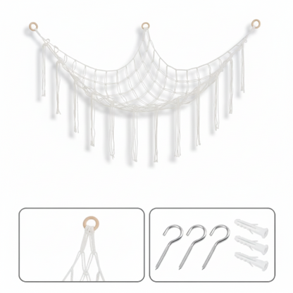 Storage Net Hammock Stuffed Animal Toy Net Kids Room