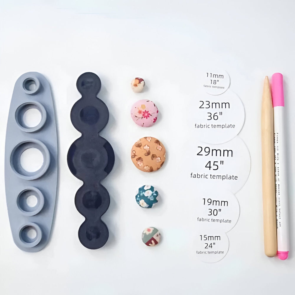 Button Manufacturer Tool Set Fabric Buttons