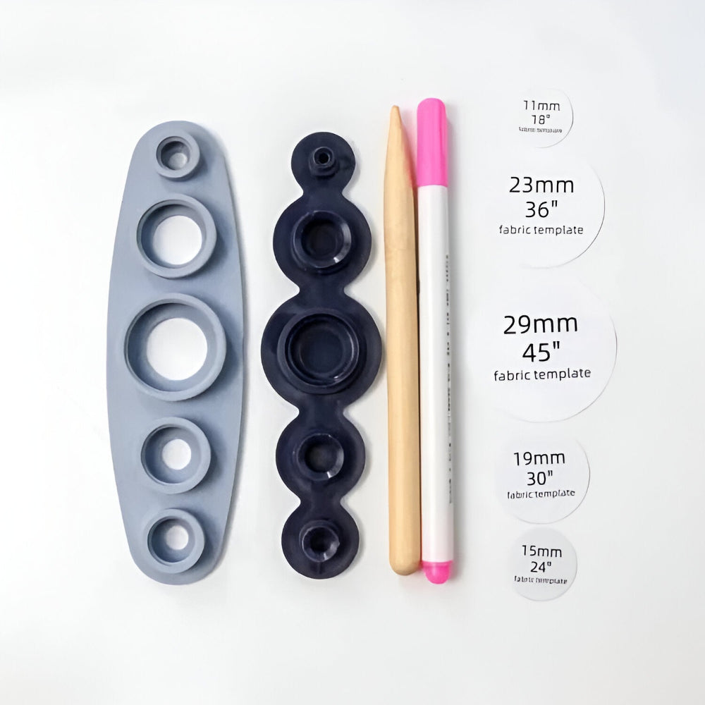 Button Manufacturer Tool Set Fabric Buttons