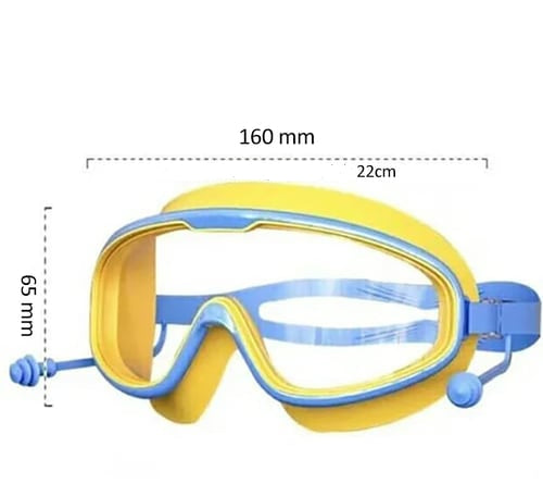 Kinder Schwimmbrille mit Anti-Beschlag Linsen