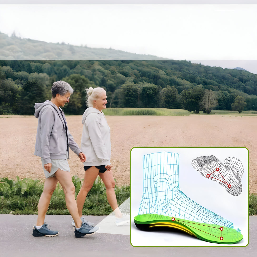 Orthopädische Schuheinlagen gegen Fußschmerzen