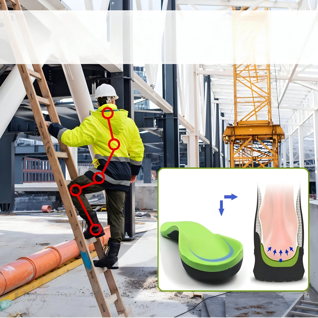 Orthopädische Schuheinlagen gegen Fußschmerzen