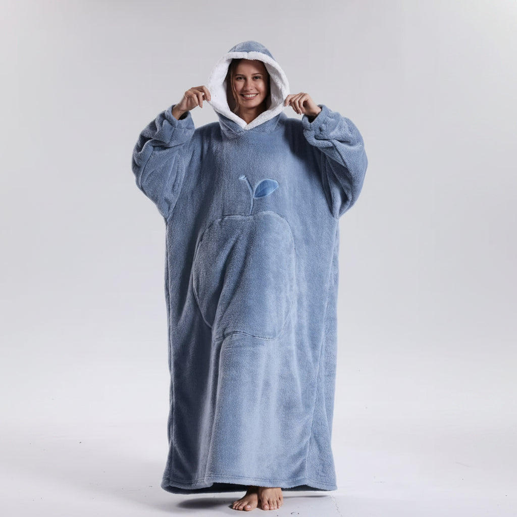 Oversized Deckenhoodie Warm Winter - Image 3