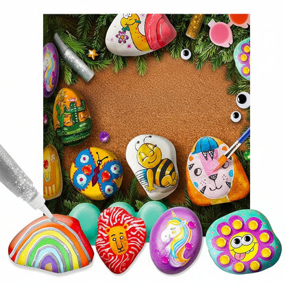 Set Disegno Bambini Kit Creativo Pittura DIY