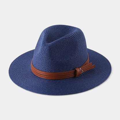Panamahut Breite Krempe Casual Sommer - Image 4