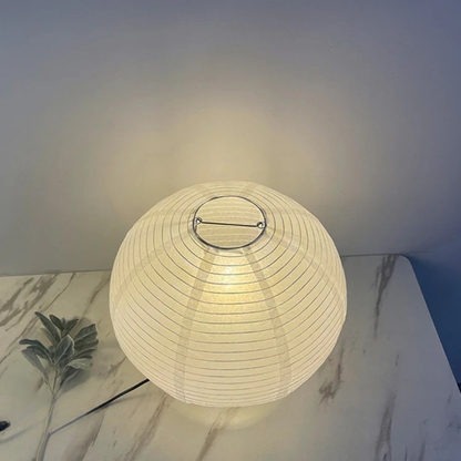 Bodenlampe Reispapier Weiß Japanischer Stil Warmes Licht