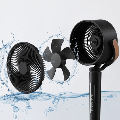 Pedestal Fan Cooling Height Adjustable Quiet