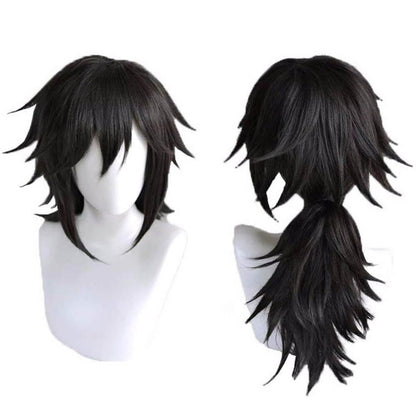 Perücke Halloween Kostüm Cosplay Kurzhaar Haarteil - Image 4
