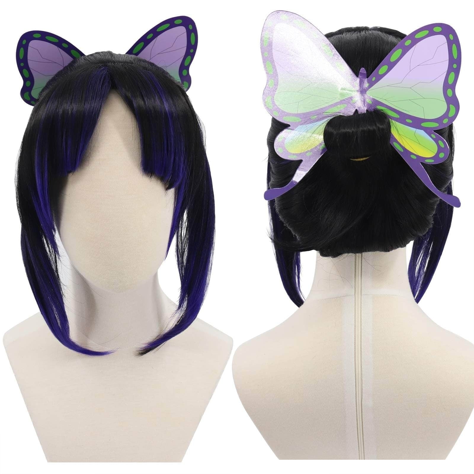 Perücke Halloween Kostüm Cosplay Kurzhaar Haarteil - Image 5
