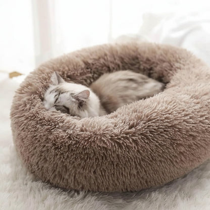 Cuccia per cani morbida rotonda lavabile peluche