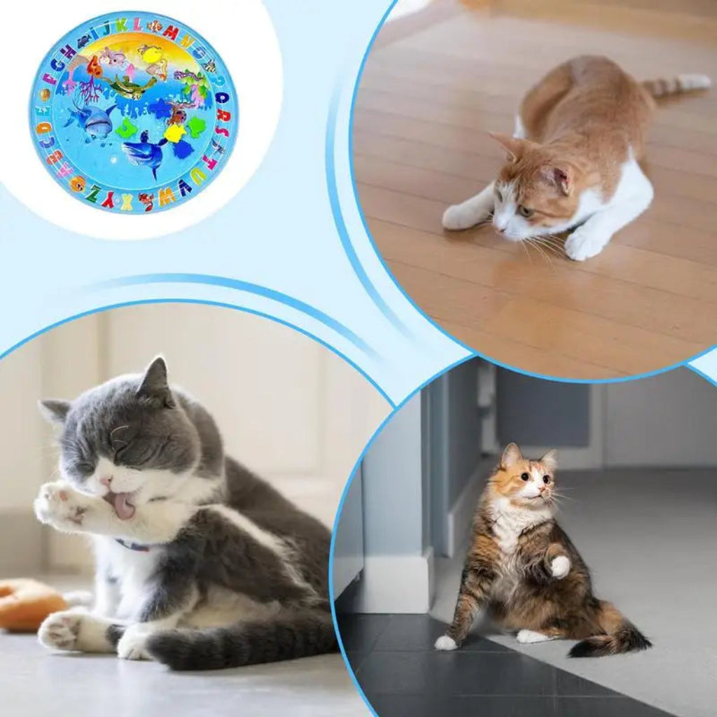 Alfombrilla de agua para mascotas, alfombrilla sensorial, alfombrilla refrescante para perros