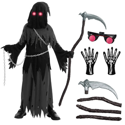Phantom Kostüm Halloween Kostüm Kinder Kostüm Grim Reaper Kostüm Mit - Image 1