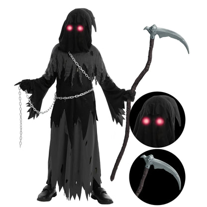 Phantom Kostüm Halloween Kostüm Kinder Kostüm Grim Reaper Kostüm Mit - Image 2