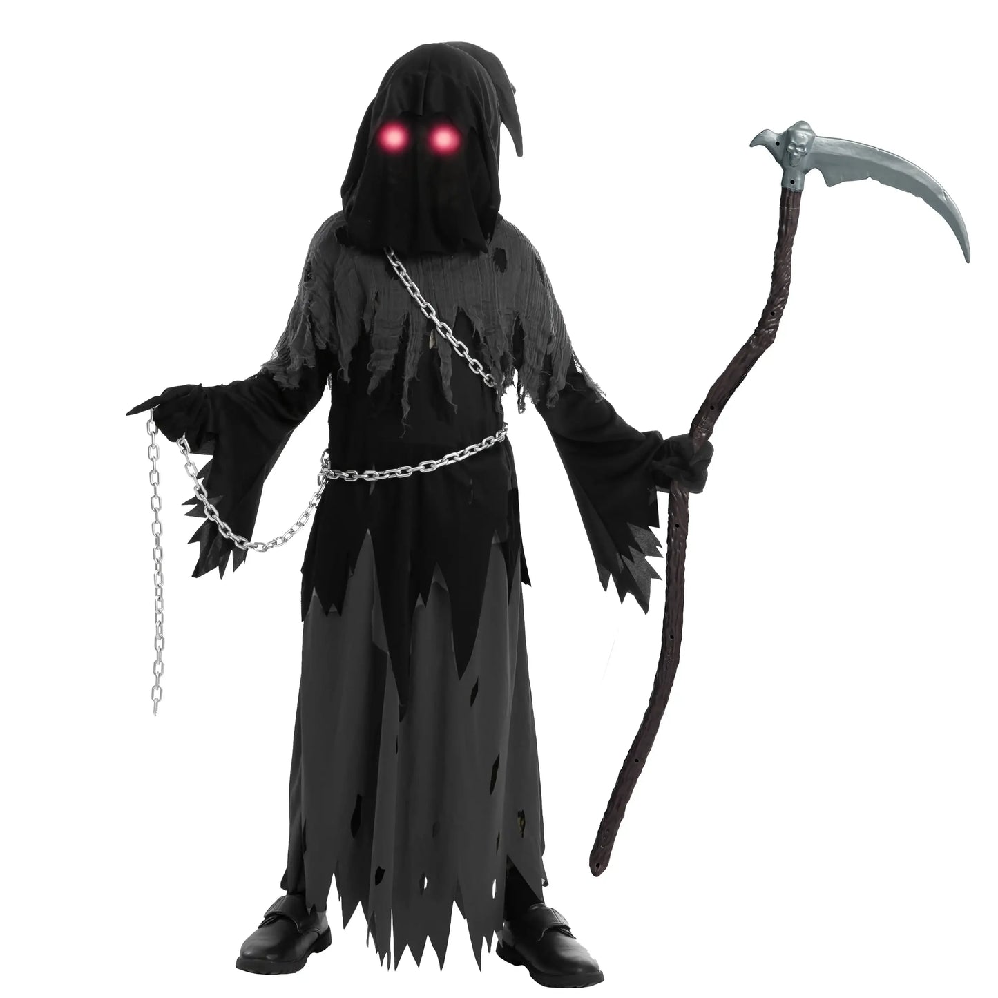 Phantom Kostüm Halloween Kostüm Kinder Kostüm Grim Reaper Kostüm Mit - Image 3