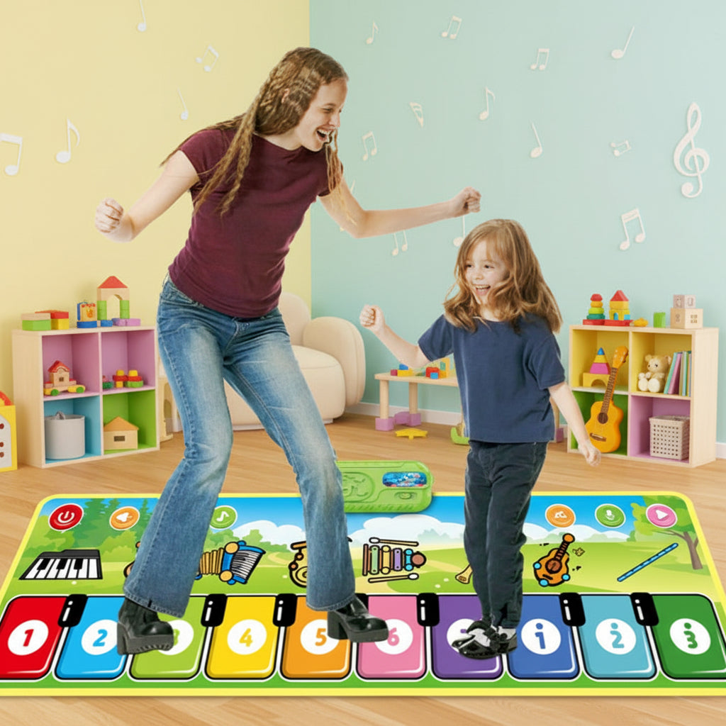 Piano Spielmatte Interaktives Musikspielzeug Lernfläche - Image 2