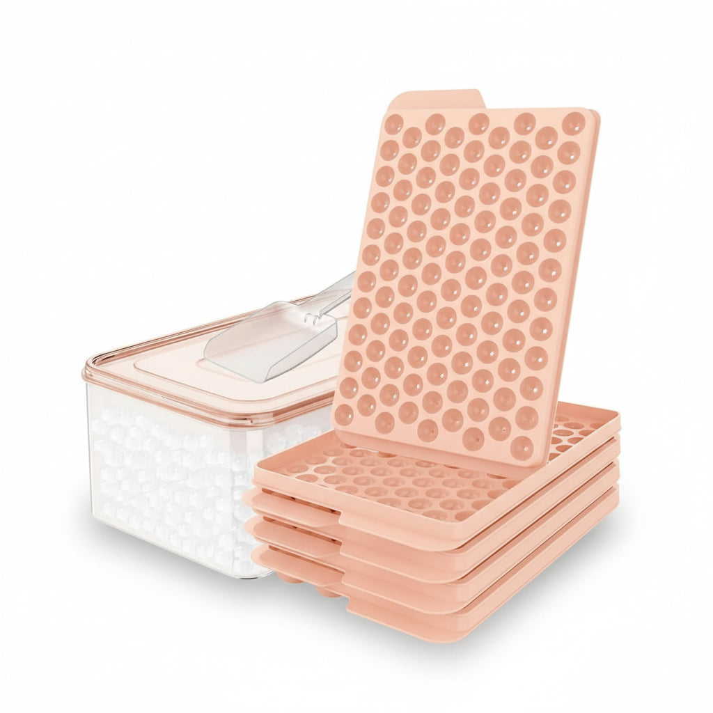 Mini Ice Cube Mold Silicone Ice Cube Tray Set