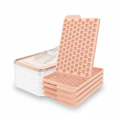 Mini Ice Cube Mold Silicone Ice Cube Tray Set