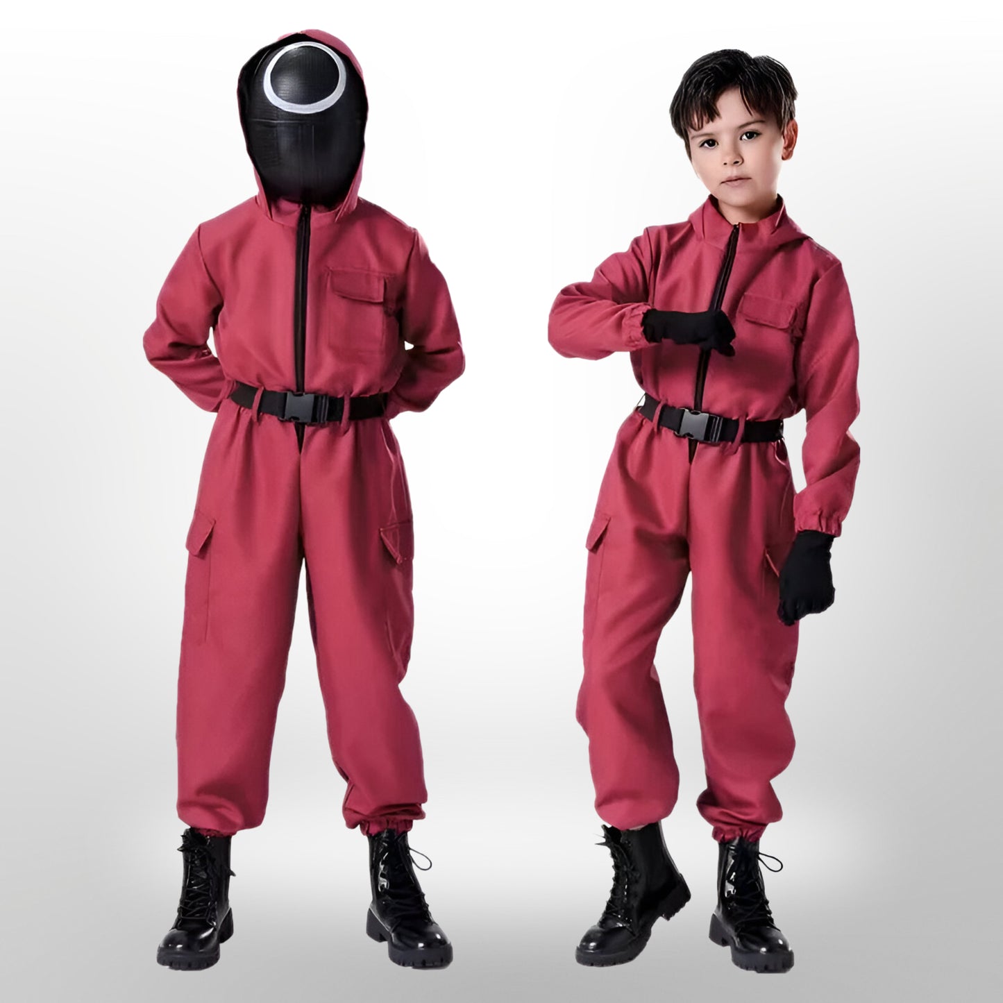 Kostüm Polyester Uniform Overall Maske