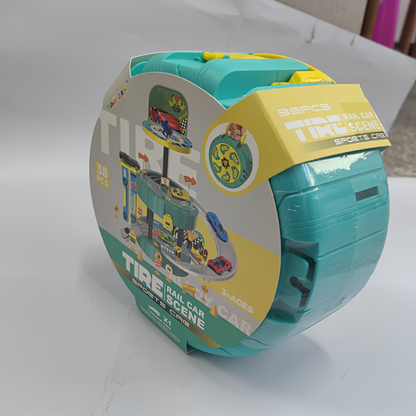 Spielzeug Auto Spielset Garage Bildung Motorik Förderung