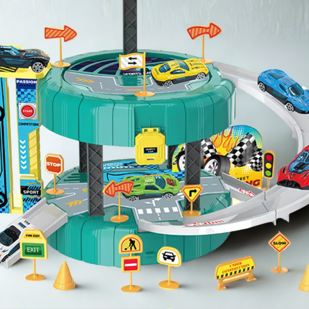 Spielzeug Auto Spielset Garage Bildung Motorik Förderung