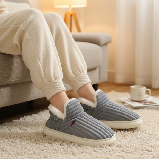 Plüsch Hausschuhe Kuschelige Indoor Schuhe - Image 3