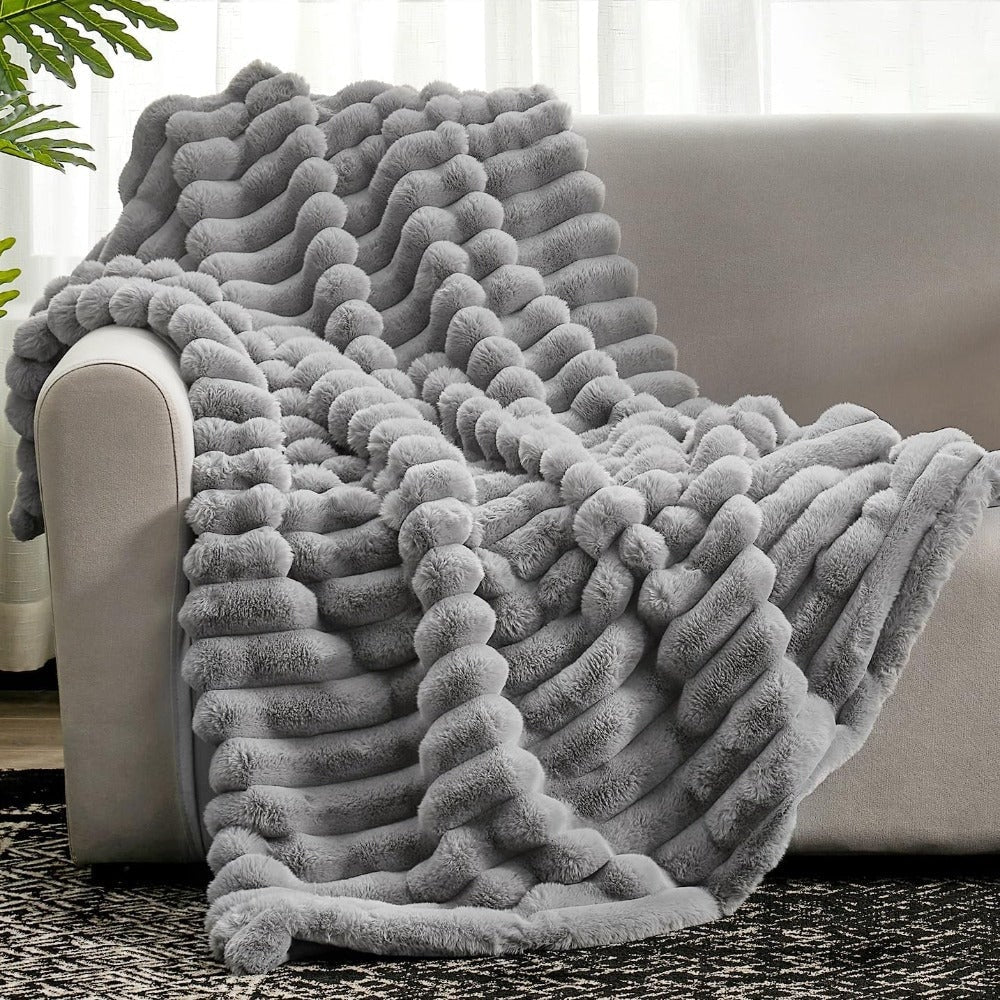 Plüschdecke Gemütlich Warm - Image 1