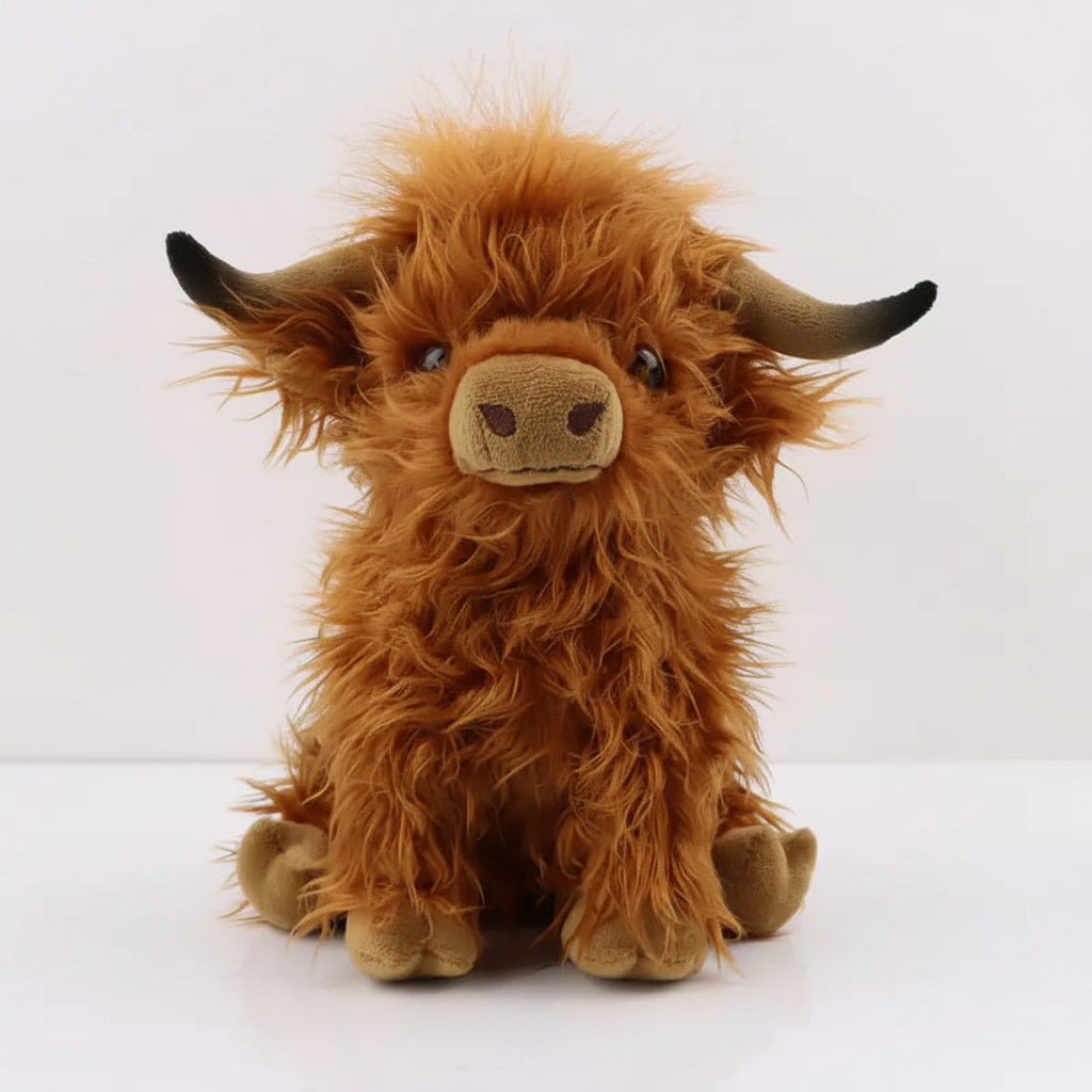 Mucca Peluche Morbido Peluche Decorazione Bambini