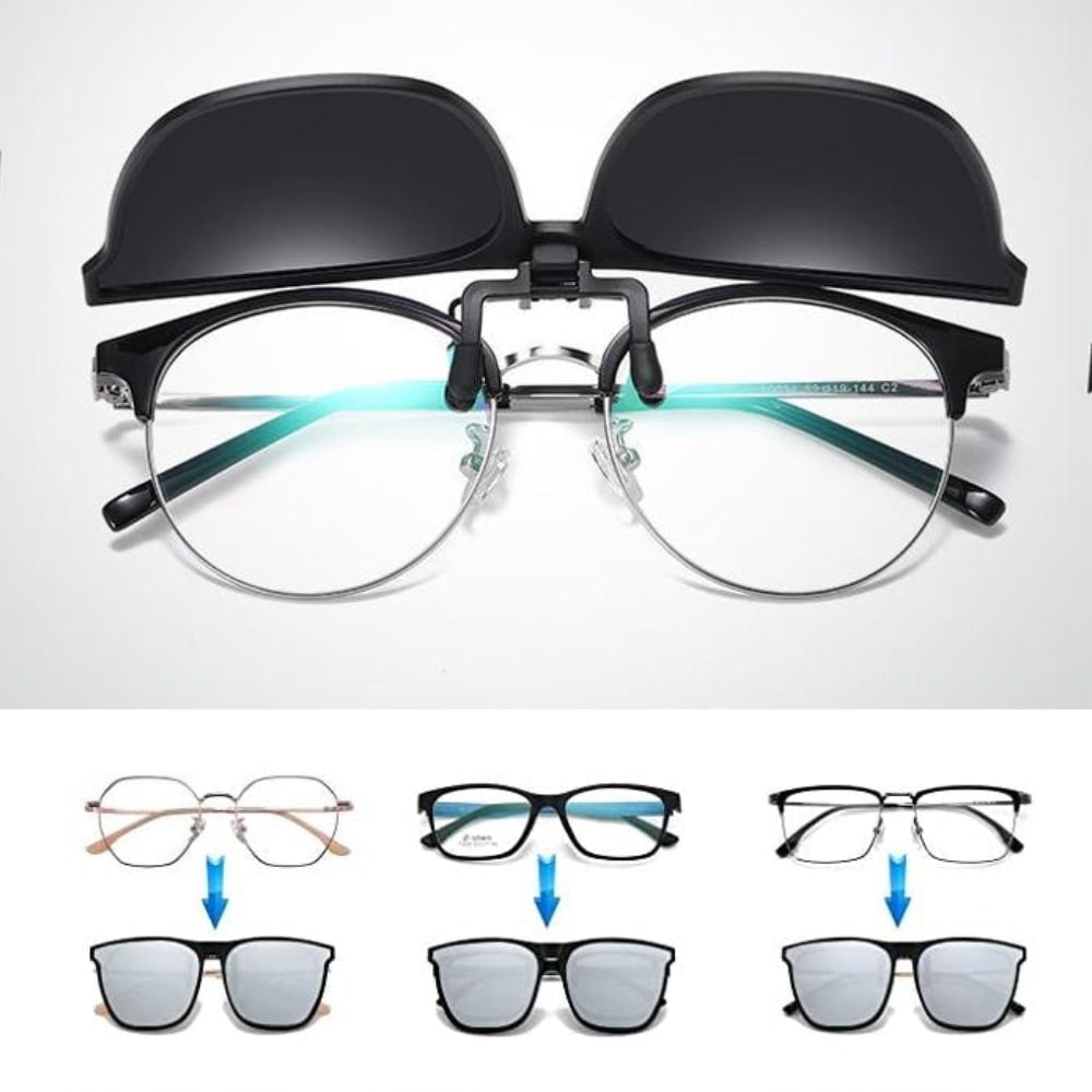 Polarisierte Sonnenbrille Uv-schutz Sonnenbrille Clip-on Sonnenbrille - Image 7