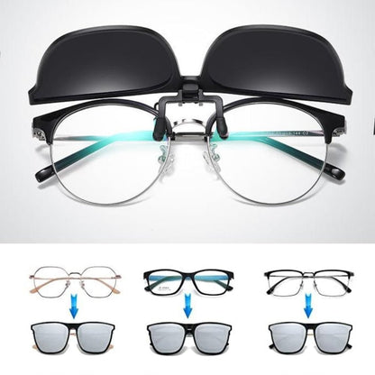 Polarisierte Sonnenbrille Uv-schutz Sonnenbrille Clip-on Sonnenbrille - Image 7