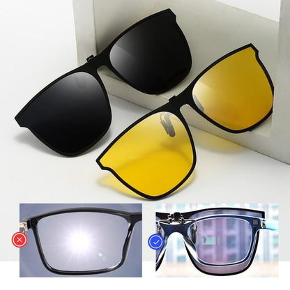 Polarisierte Sonnenbrille Uv-schutz Sonnenbrille Clip-on Sonnenbrille - Image 9