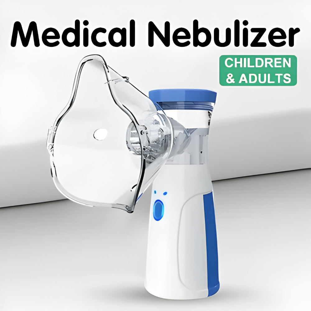 Inhalator Tragbar Ultraschall Vernebler Kinder Erwachsene