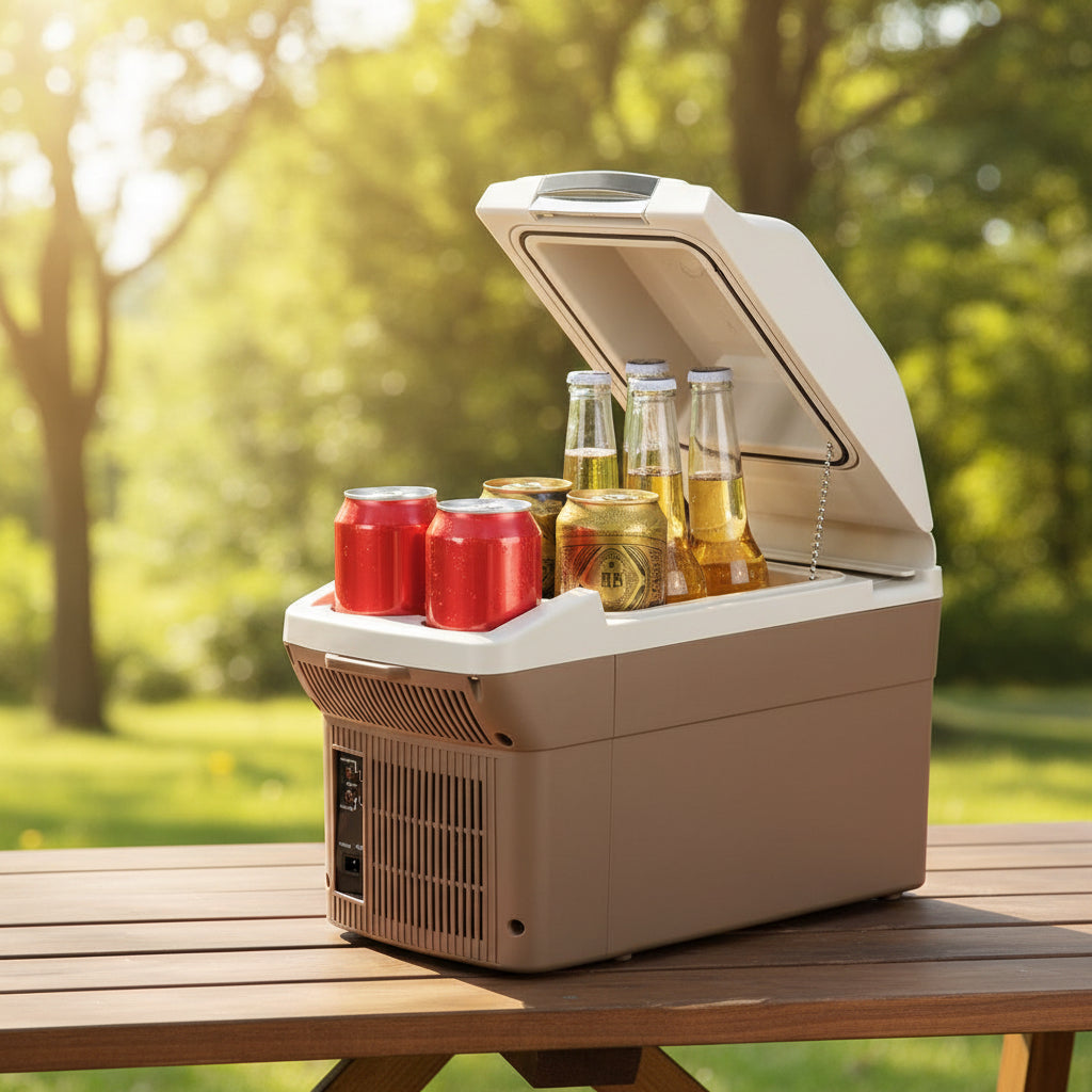 Frigo Portatile Auto Elettrico Raffreddamento Bevande