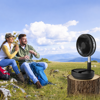Portable Cooling Fan USB Desk Fan Rechargeable