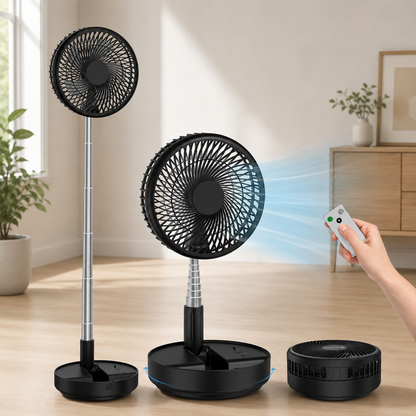 Portable Cooling Fan USB Desk Fan Rechargeable